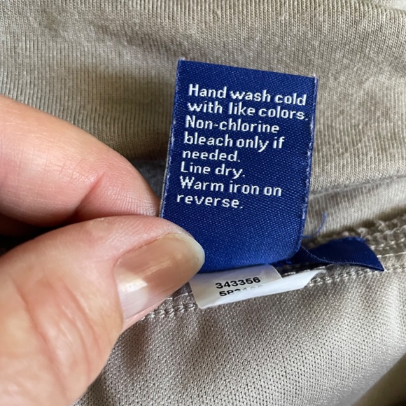 Apt. 9 Handkerchief Hem Maxi Skirt Khaki Size Large - Picture 6 of 8